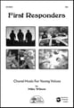 First Responders SSA choral sheet music cover